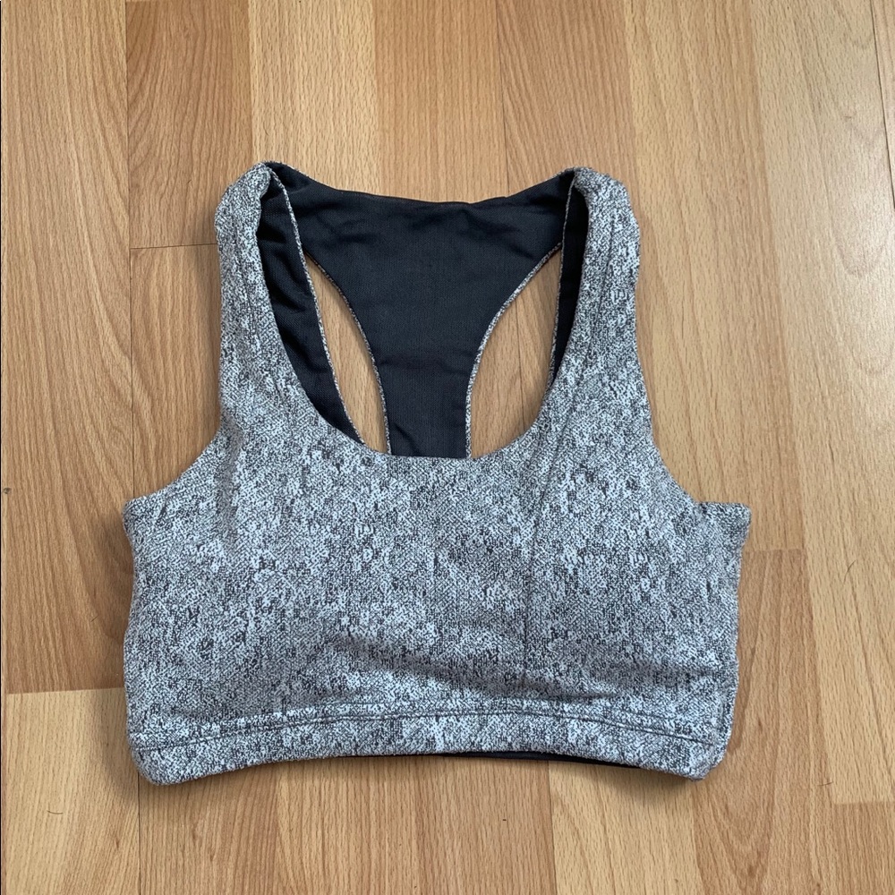 Gymshark Fleur gray xs bra